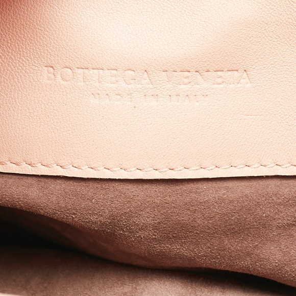 ❤️Authentic Bottega Veneta Salmon/Beige Intrecciato Leather and Snakeskin Tote❤️ - Picture 12 of 12